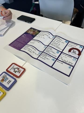 Photo de l'atelier immersif sur les Open Badges