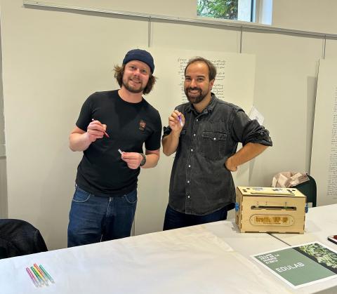 Photo de Thomas Mouchoux et Tony Vanpoucke