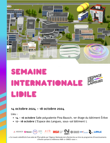 Affiche de la Semaine internationale LIDILE